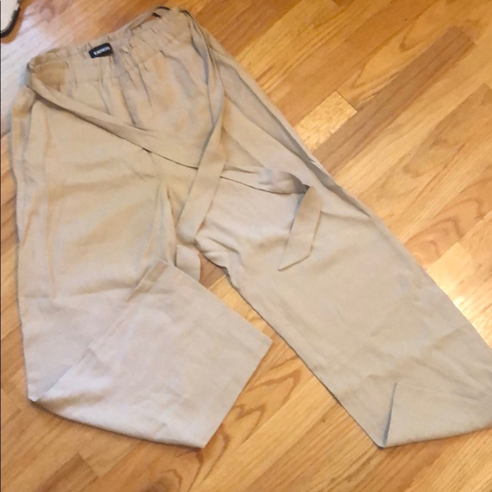 wide leg khaki work pants